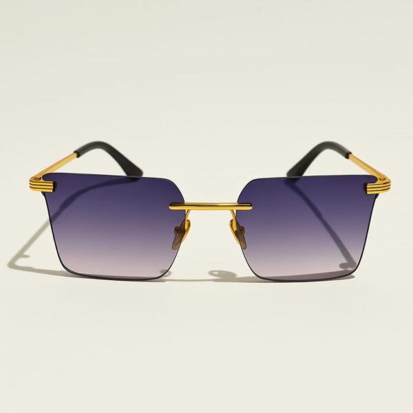 uxury Gradient Rimless Sunglasses (Unisex)