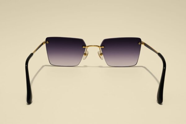 uxury Gradient Rimless Sunglasses (Unisex)
